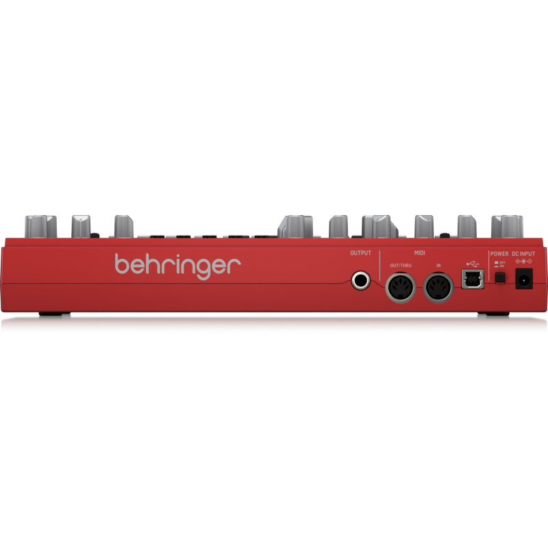 BEHRINGER - Sintetizzatore analogico di bassi con Step sequencer, Filtro risonante e arpeggiatore