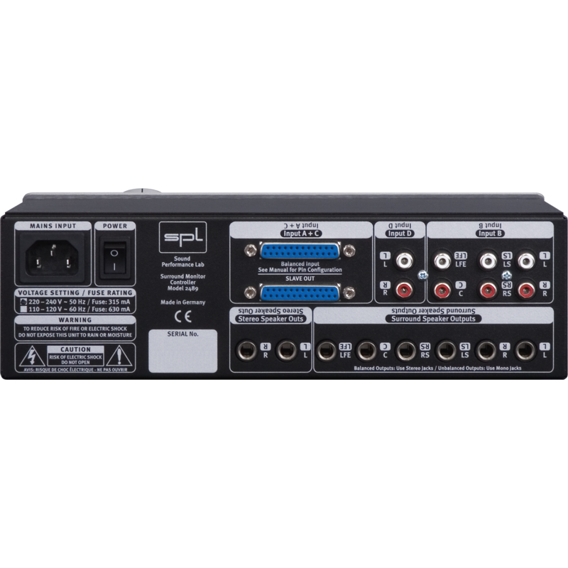 SPL - Monitor controller per sistemi 5.1 e stereo con matrice