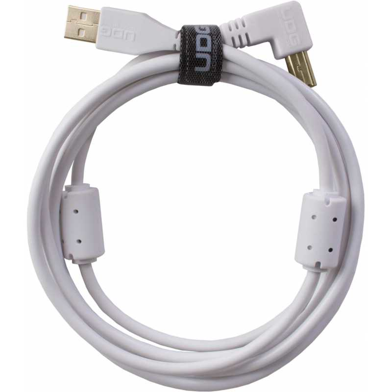 UDG - Cavo USB 2.0 A-B White Angolare da 3mt.