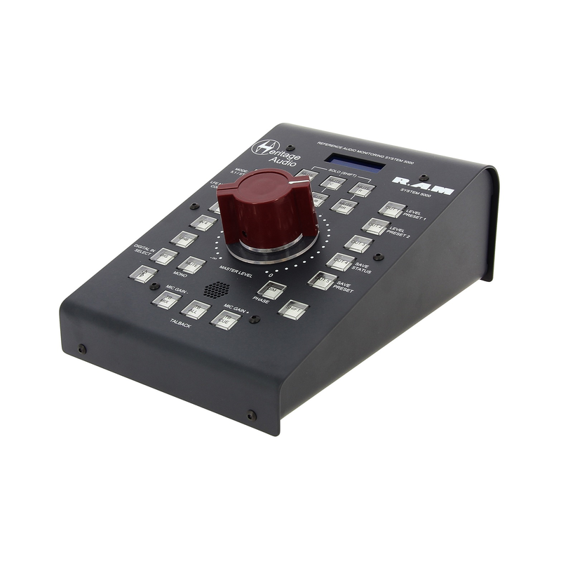 HERITAGE AUDIO - Monitor controller 5.1 e stereo (2 uscite cuffia, cue, talkback, bluetooth)