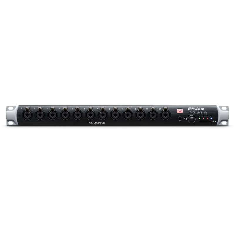 PRESONUS - Mixer digitale a rack / Stage Box, 16 canali, 18 input