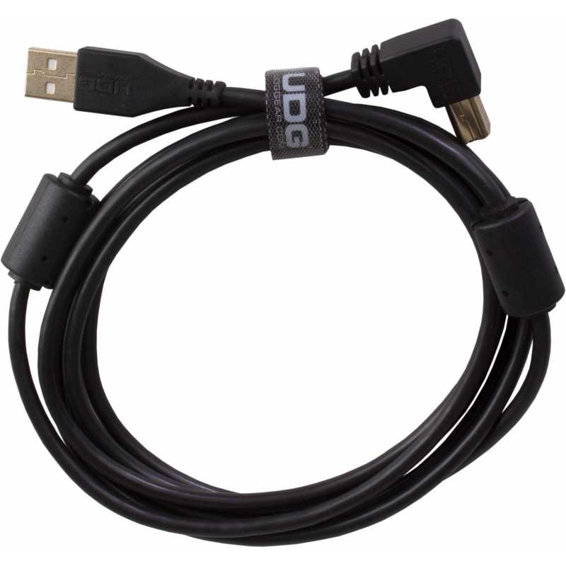 UDG - Cavo USB 2.0 A-B Black Angolare da 3mt.