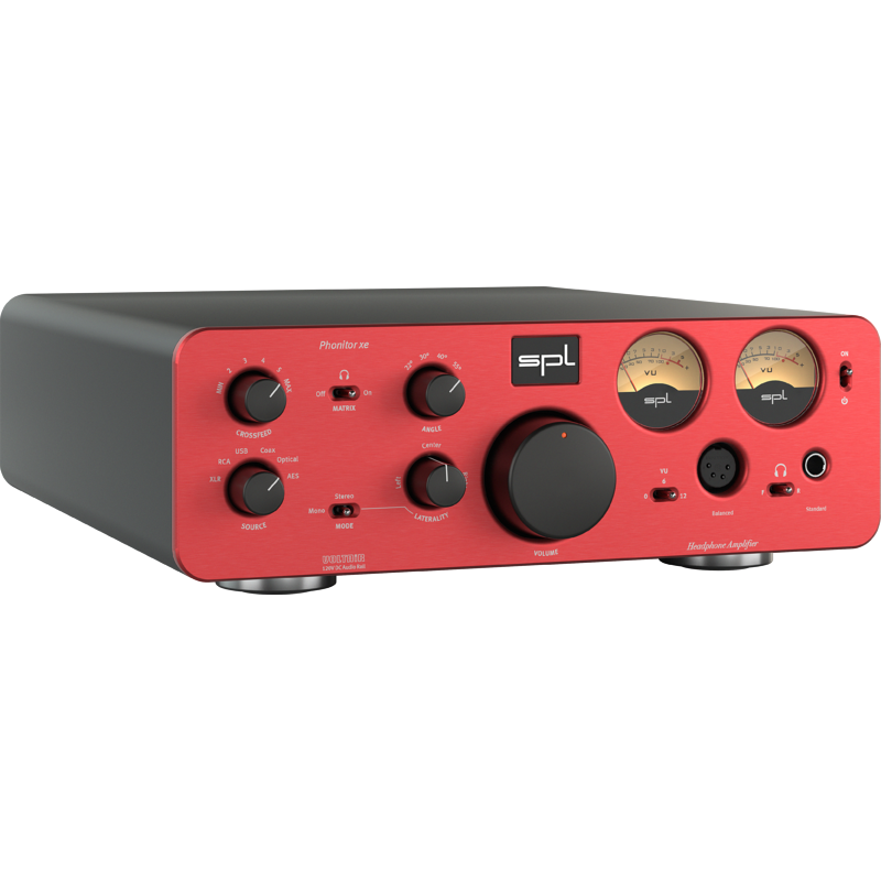 SPL - Serie Pro-FI con tecnologia mastering 120V. Modulo amplificatore cuffie (anche bilanciate). Colori Silver/Black/Red