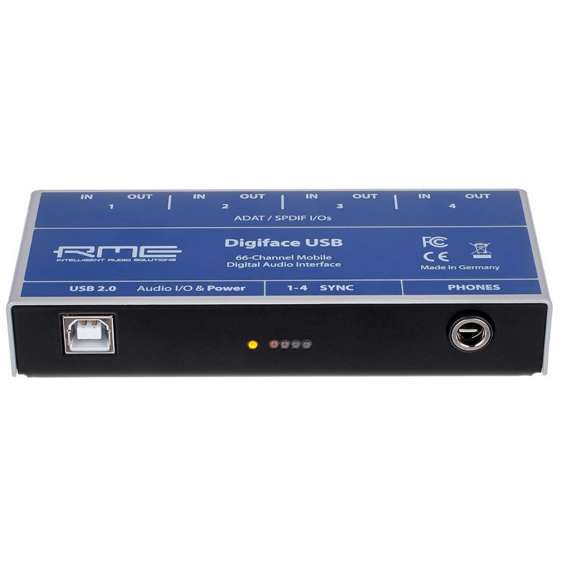 RME - Interfaccia audio USB 32 canali di input / 34 output