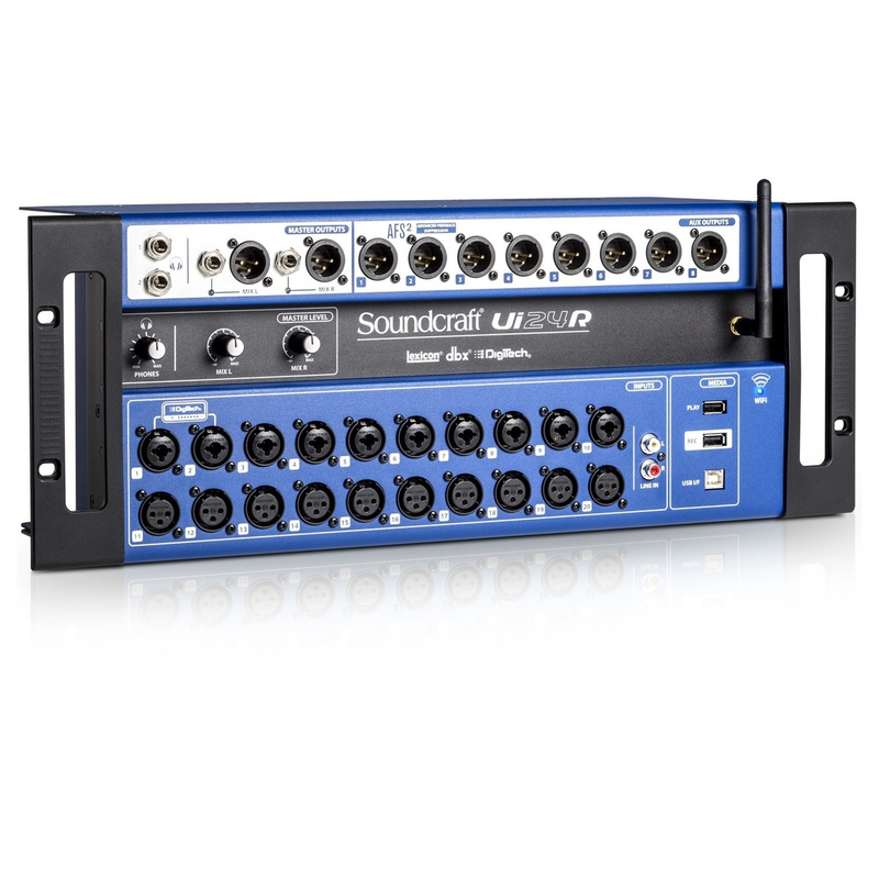 SOUNDCRAFT - Mixer digitale 24 canali con registratore multitraccia USB controllabile via WiFi