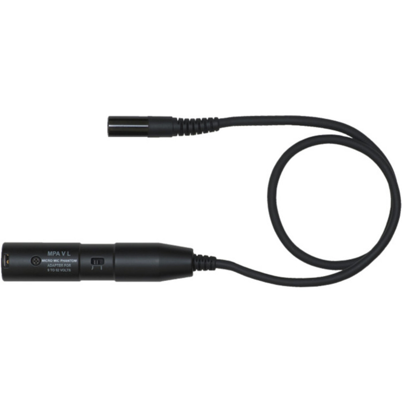AKG - Adattatore per alimentazione Phantom con connettore XLR per microfoni MicroMic L con switch integrato roll-off per i bassi.