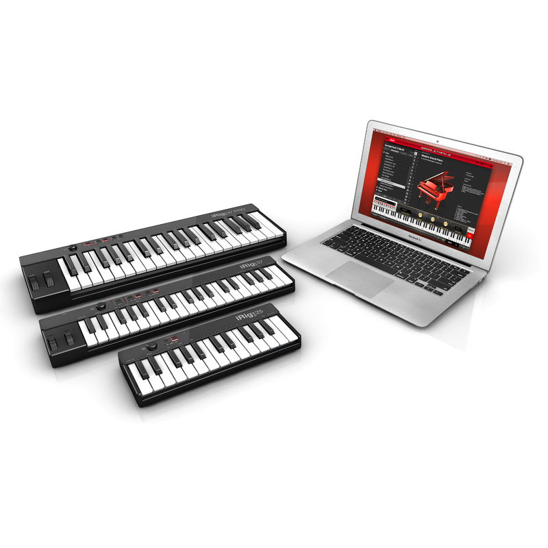 IK MULTIMEDIA - Mini Master Keyboard 25 tasti per sistemi Mac e Pc