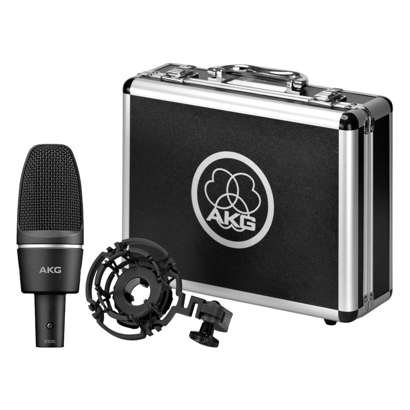 AKG - Microfono a condensatore a diaframma largo per voce e strumenti
