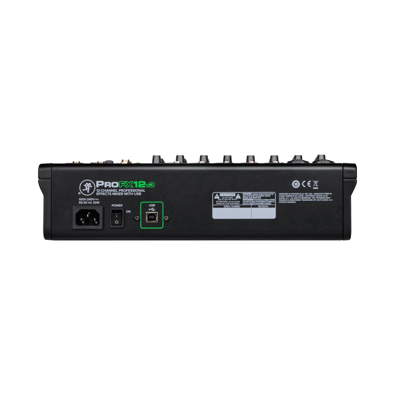 MACKIE - Mixer Analogico 12 Canali con Effetti e USB