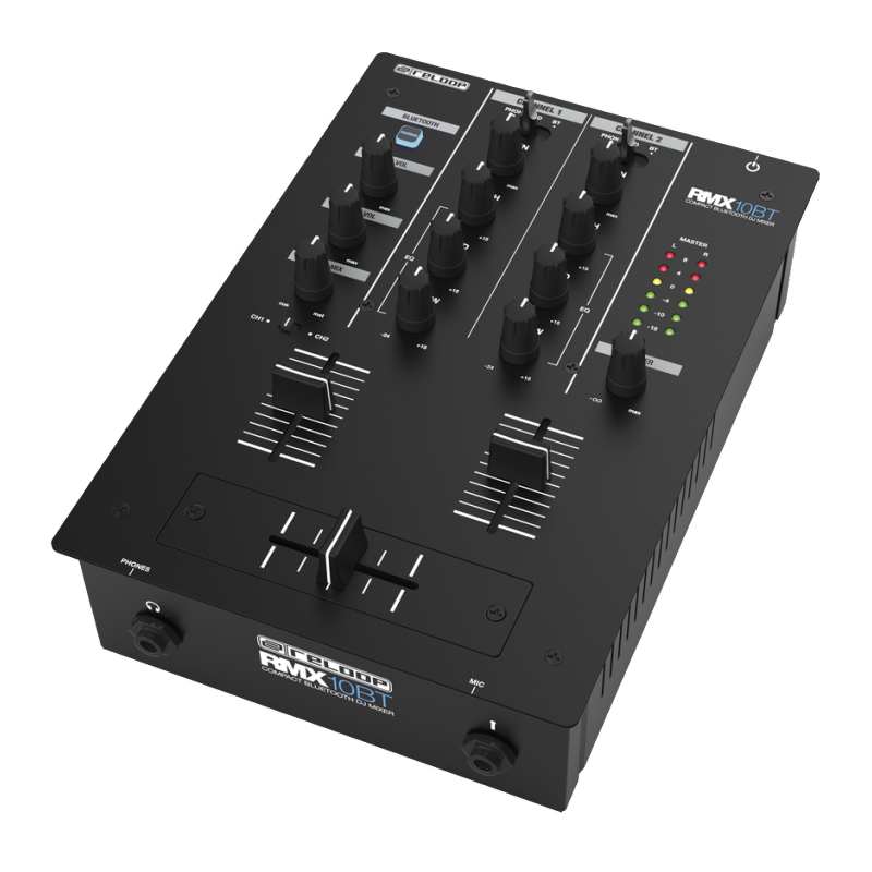 RELOOP - Mixer per DJ a 2+1 canali con Bluetooth integrato