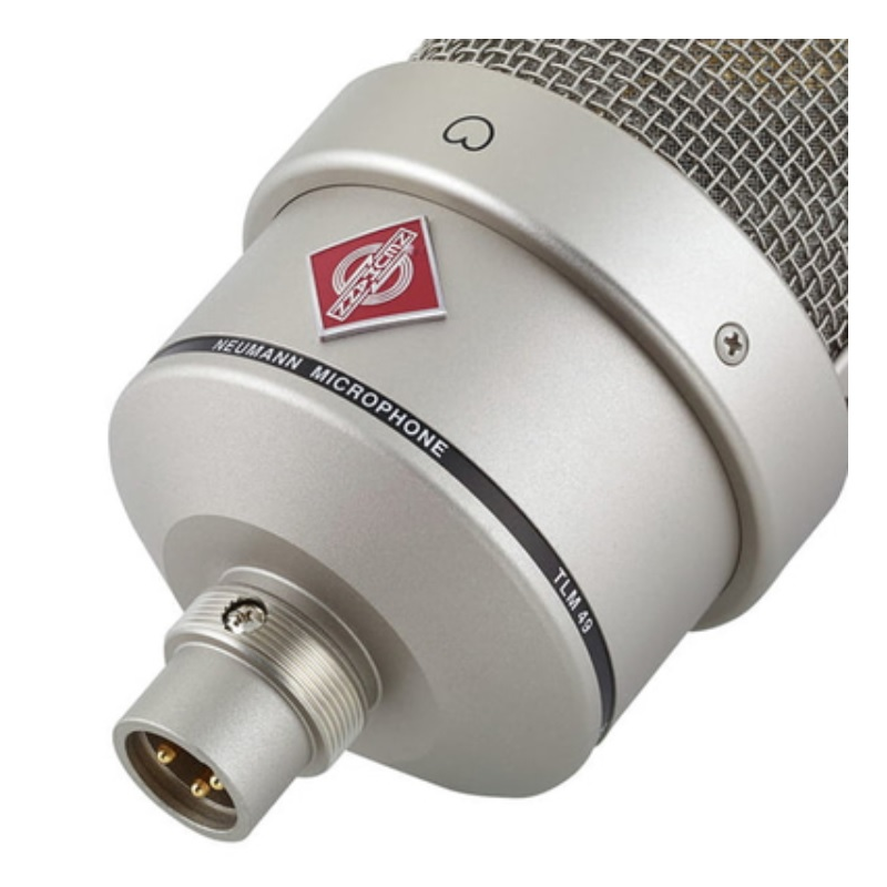 NEUMANN - Microfono cardioide da studio capsula larga con supporto antivibrazione