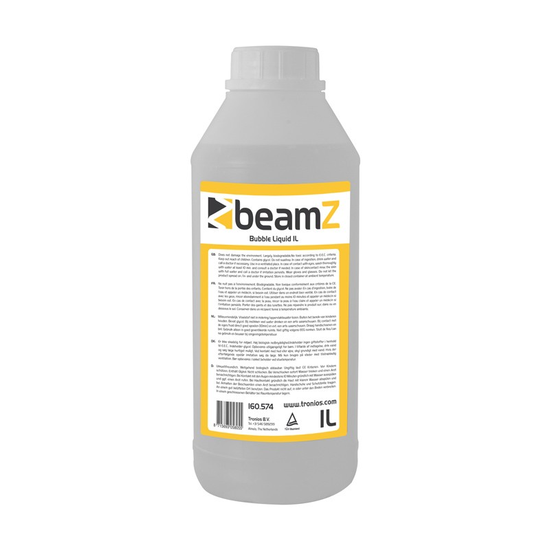 BEAM Z - Liquido per macchine delle bolle di ottima qualità 1lt