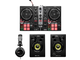 HERCULES - KIT PER DJ CON CONTROLLER DIGITALE, CUFFIA, MONITOR E SOFTWARE SERATO DJ JUICED