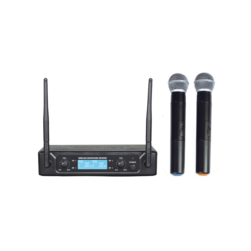 ZZiPP - Set doppio microfono UHF 677,70/696,10