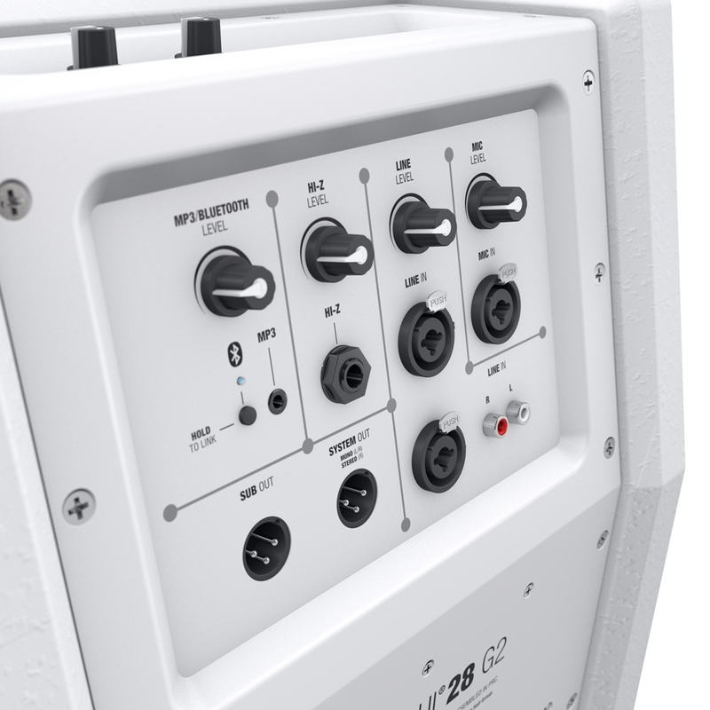 LD SYSTEMS - Sistema compatto PA attivo a colonne con mixer e Bluetooth